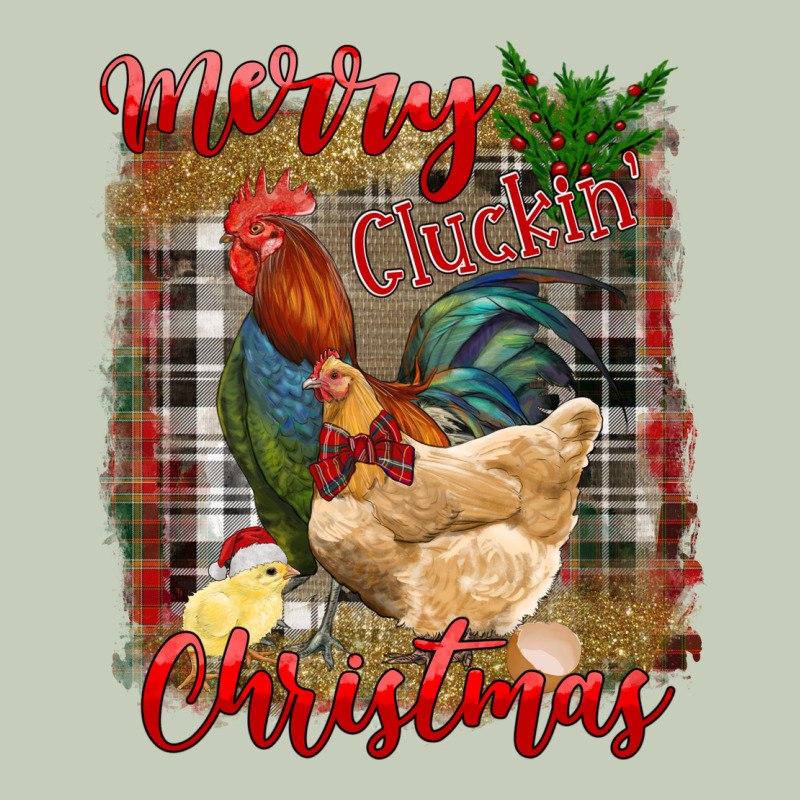 Merry Cluckin' Christmas Long Sleeve Tee by RanaPortraitStore | Teevron