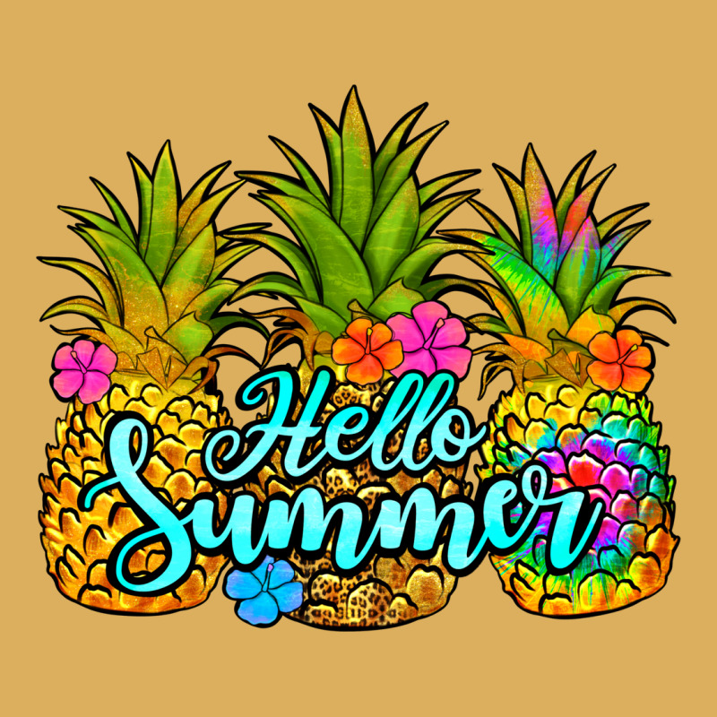 Hello Summer Pineapple Premium Hoodie by Jasminsmagicworld | Teevron