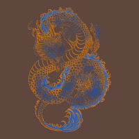 Blue And Orange Dragon Classic Tee | Teevron