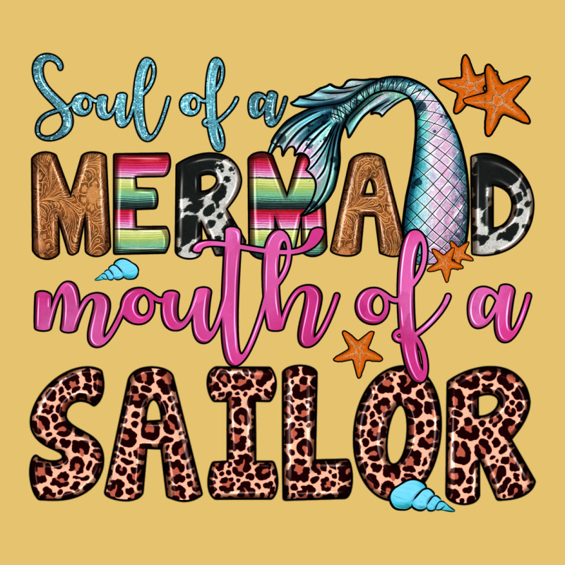 Soul Of A Mermaid Mouth Of A Sailor Premium Sweatshirt by JahusDesignShop | Teevron