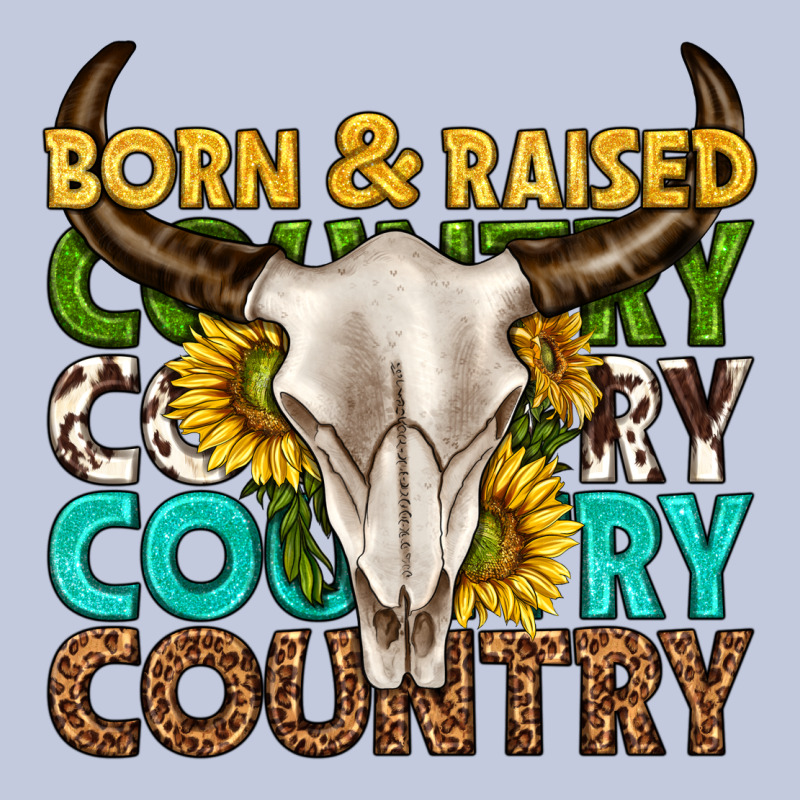 Born And Raised Country Western Long Sleeve Tee by texasbilliewilder | Teevron