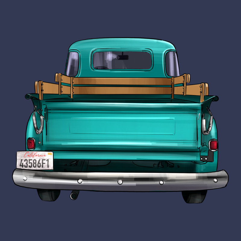 Western Truck Back View Heavyweight Hoodie by FaDigitalArtStudio | Teevron