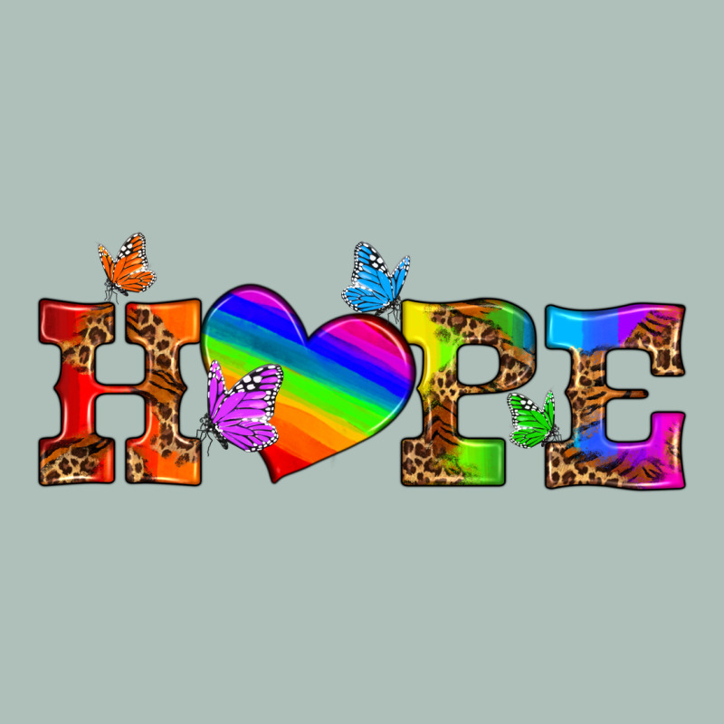 Lgbtq Heart And Hope Heavyweight Hoodie by HRA Design Shop | Teevron