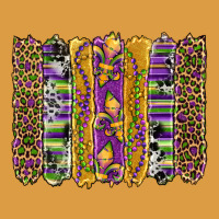 Mardi Gras Fleur De Lis Cowhide Serape Leopard Glitter Brushstrokes Urban Heavy Tee | Teevron