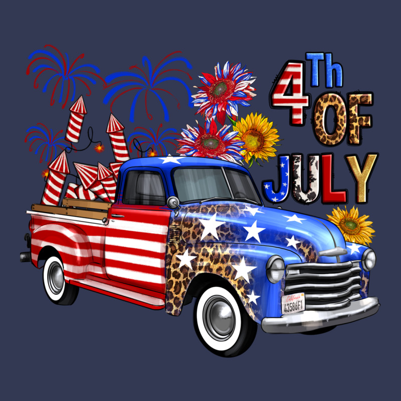 Western Truck Fourth Of July America Heavyweight Hoodie by FaDigitalArtStudio | Teevron
