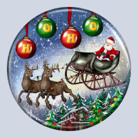 Santa Claus With Deer Christmas Ornament Premium Sweatshirt | Teevron