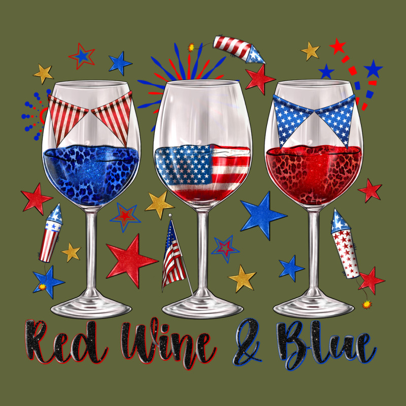 Red Wine And Blue Wine Glasses Classic Tee by texasbilliewilder | Teevron