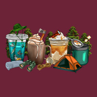 Camping Coffee Cups Long Sleeve Tee | Teevron