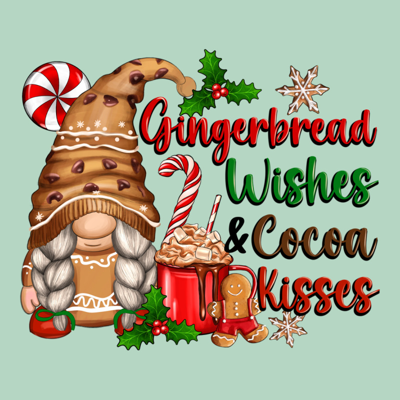 Gingerbread Wishes And Cocoa Kisses Classic Tee by Zillion Design Studio | Teevron