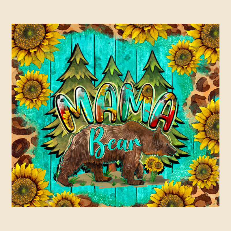 Mama Bear Ladies Tee by BarkalooDesign | Teevron