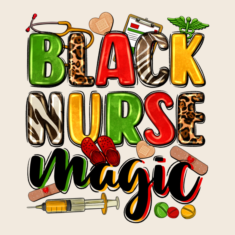 Black Nurse Magic Zipper Hoodie by Zillion Design Studio | Teevron