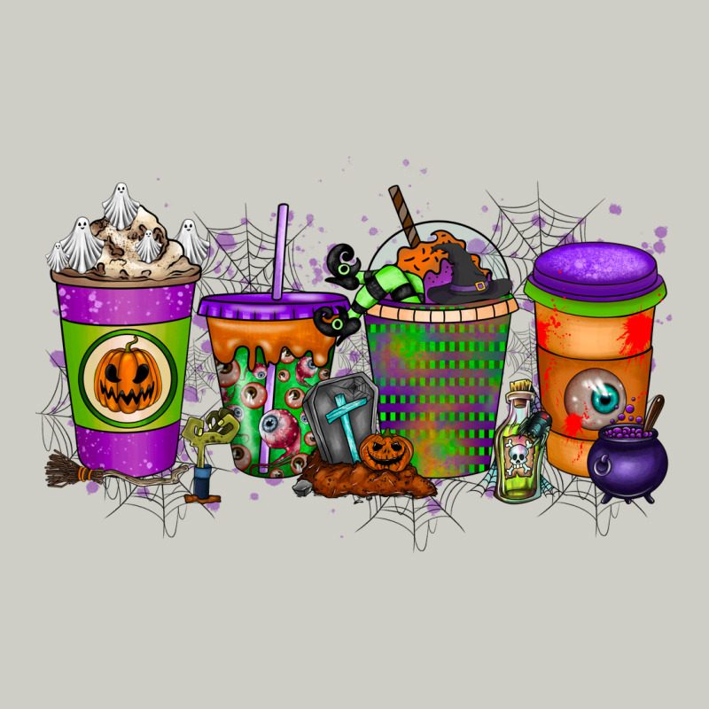 Halloween Coffee Drink Heavyweight Hoodie by RacoonDesign | Teevron