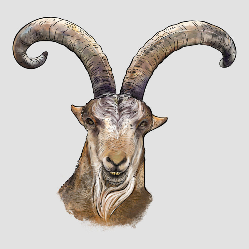 Spanish Goat Face Premium Hoodie by LillyAllenDesigns | Teevron