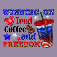 Running On Iced Coffe And Freedom Classic Tee | Teevron