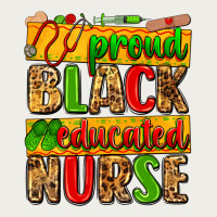 Proud Black Educated Nurse Zipper Hoodie | Teevron