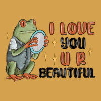 I Love You U R Beautiful Frog Urban Hoodie | Teevron