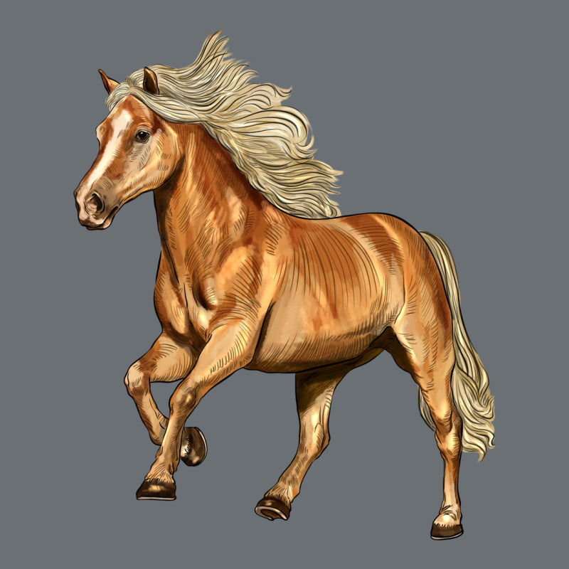 Haflinger Horse Premium Hoodie by LillyAllenDesigns | Teevron