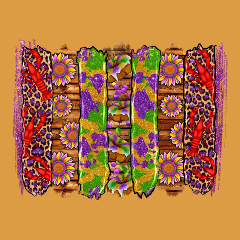 Mardi Gras Crawfish Brushstrokes Urban Heavy Tee by Artiststas | Teevron