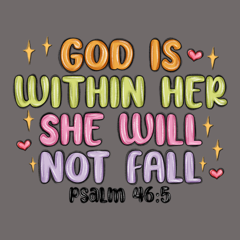 God Is Within Her She Will Not Fall Urban Hoodie by MaliasSmallBusiness | Teevron