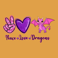 Peace Love Dragons Premium Hoodie | Teevron