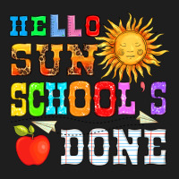 Hello Sun Schools Done Heavyweight Hoodie | Teevron