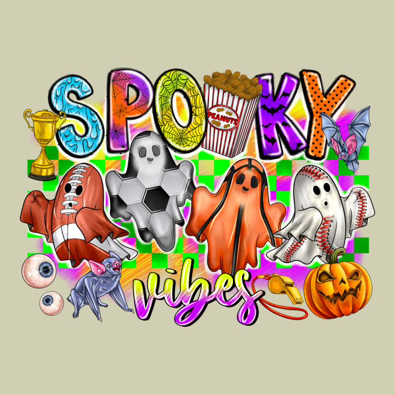 Spooky Vibes Ghost Heavy Core Tee by CowhideDigitalArt | Teevron