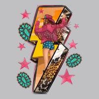 Cowgirl With Lightning Bolt Long Sleeve Tee | Teevron