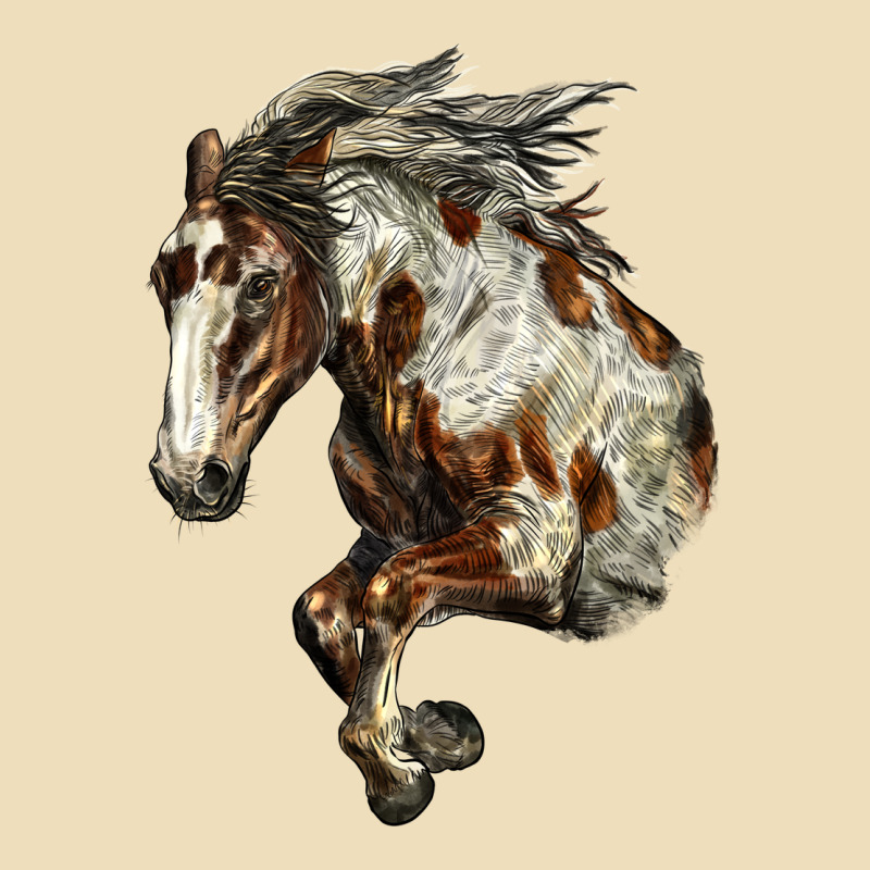 Mustang Horse Premium Hoodie by LillyAllenDesigns | Teevron