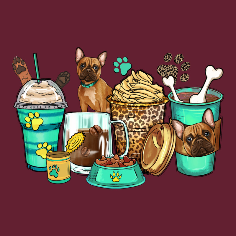 French Bulldog Coffee Cups Classic Tee by Zillion Design Studio | Teevron
