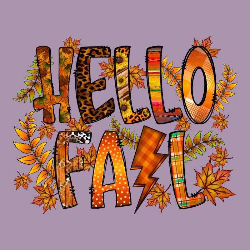 Hello Fall Heavyweight Hoodie by RacoonDesign | Teevron
