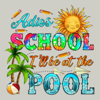 Adios School I Ll Be At The Pool Heavyweight Hoodie | Teevron