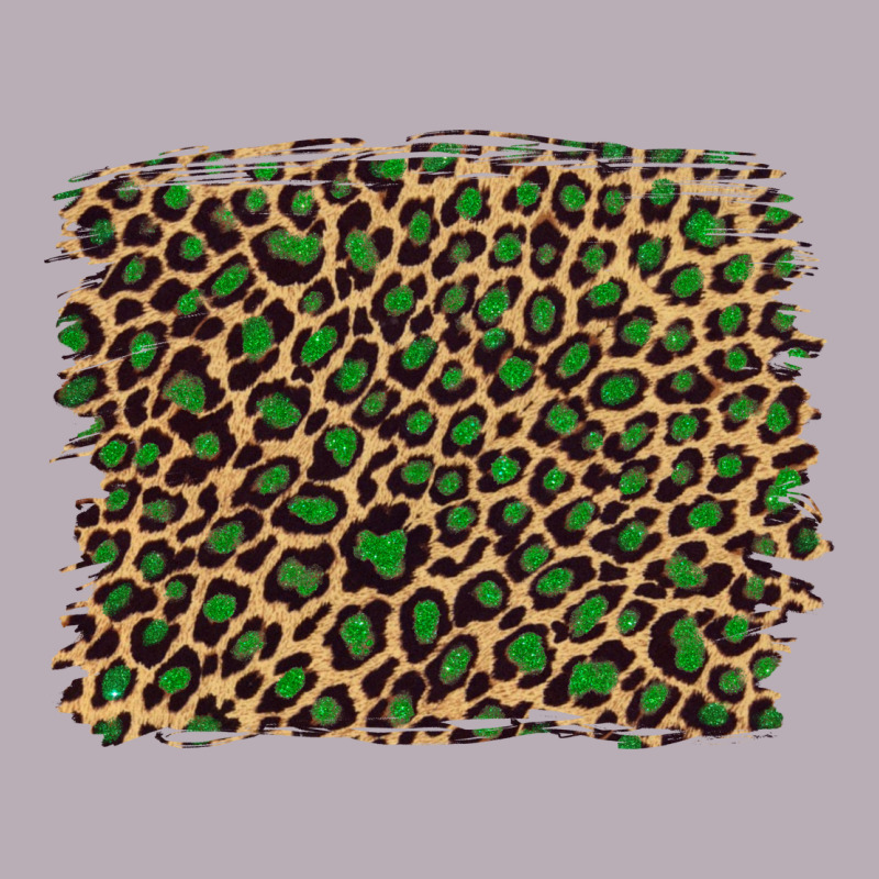 Leopard With Green Glitter Vintage Tee by Artiststas | Teevron