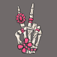 Pink Gemstone Peace Skeleton Hand Urban Hoodie | Teevron