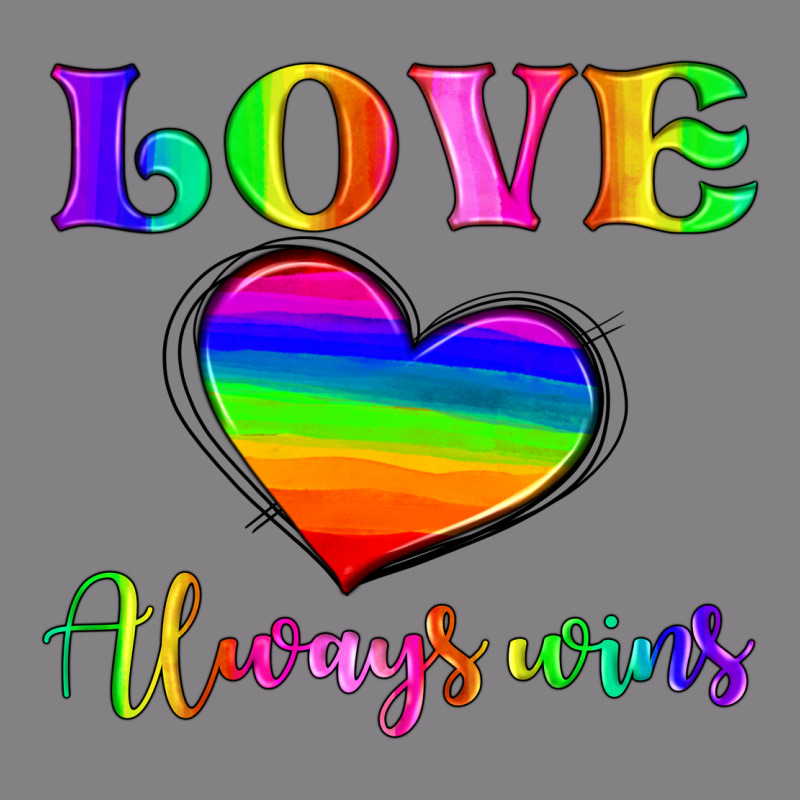 Love Always Wins Heavyweight Hoodie by HRA Design Shop | Teevron