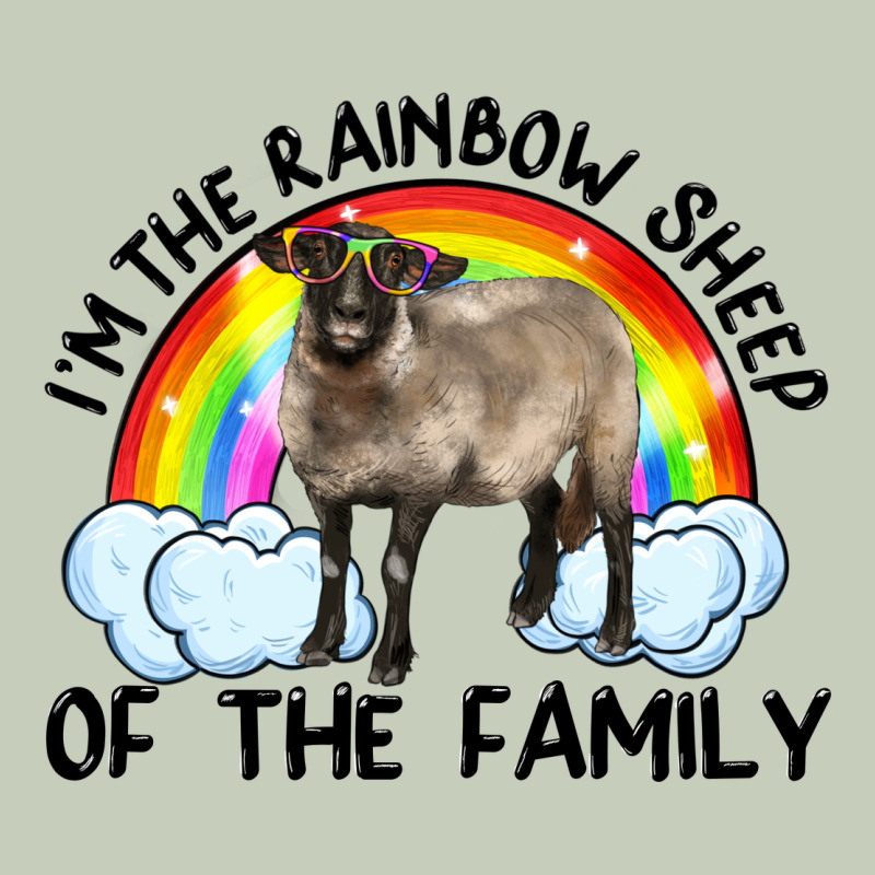 I'm The Rainbow Sheep Of The Family Suffolk Sheep Black Face Sheep Classic Tee by RanaPortraitStore | Teevron