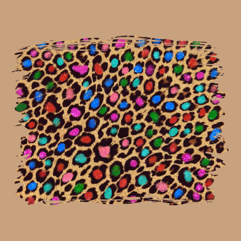Leopard With Multiple Color Glitters Vintage Tee by Artiststas | Teevron
