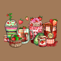 Strawberry Farm Fresh Coffee Cups Classic Tee | Teevron