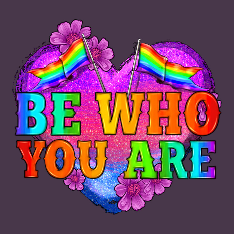 Be Who You Are Heavyweight Hoodie by HRA Design Shop | Teevron
