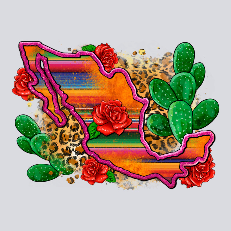 Mexico Map Zipper Hoodie by Zillion Design Studio | Teevron