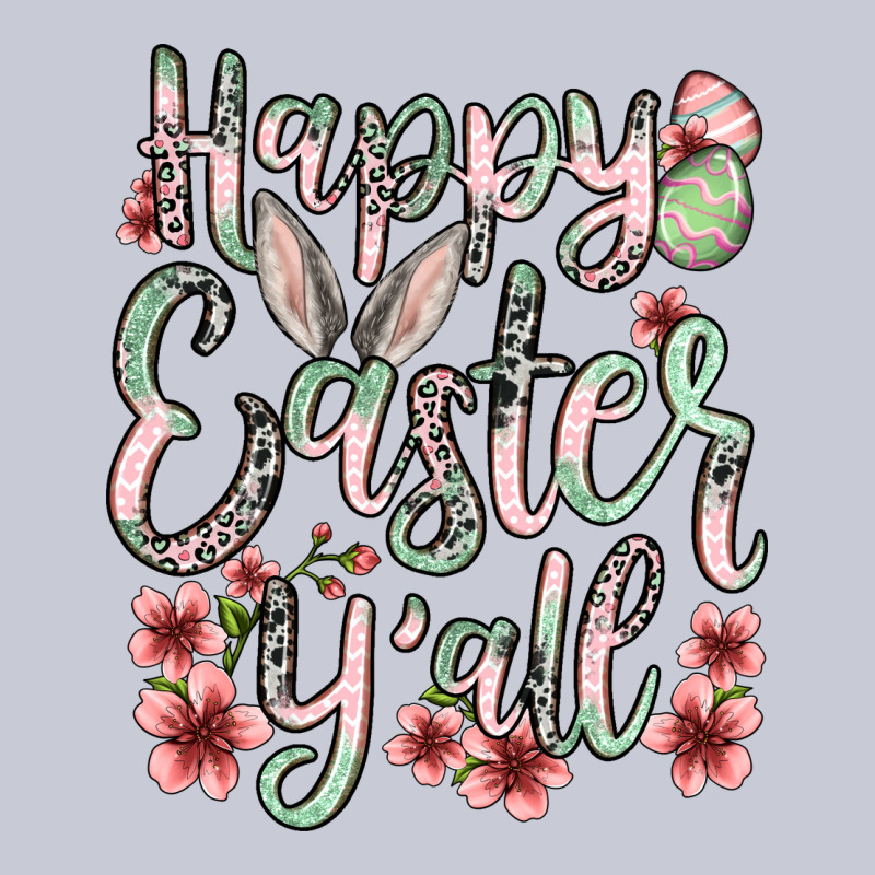 Easter Day Happy Easter Y'all Heavyweight Hoodie by OliviaCreatesArt | Teevron