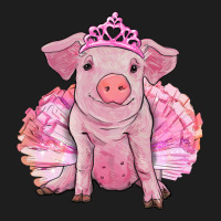 Balerina Pig With Tutu Classic Tee | Teevron