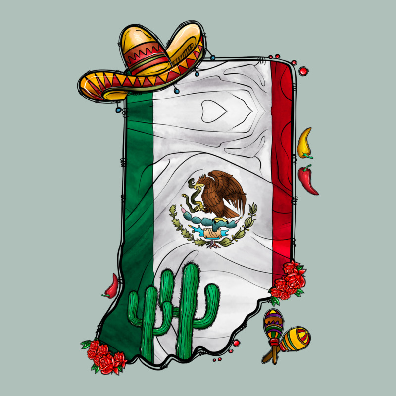 Mexican Indiana Heavyweight Hoodie by CowhideDigitalArt | Teevron
