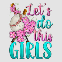 Let's Do This Girls Baseball Premium Sweatshirt | Teevron