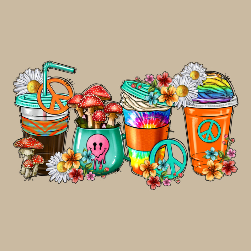 Hippie Coffee Cups Long Sleeve Tee by texasbilliewilder | Teevron