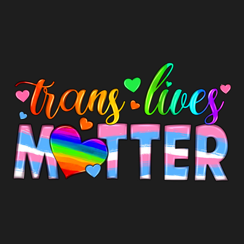 Trans Lives Matter Heavyweight Hoodie by HRA Design Shop | Teevron