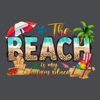 The Beach Is My Happy Place Zipper Hoodie | Teevron