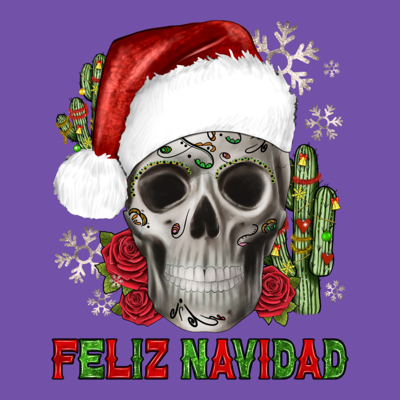 Feliz Navidad Skull Cactus Premium Sweatshirt by JahusDesignShop | Teevron