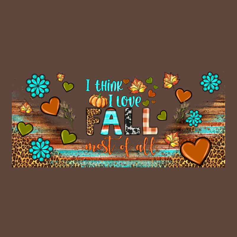 I Think I Love Fall Most Of All Libbey Glass Classic Tee by BundleAndBundleShop | Teevron