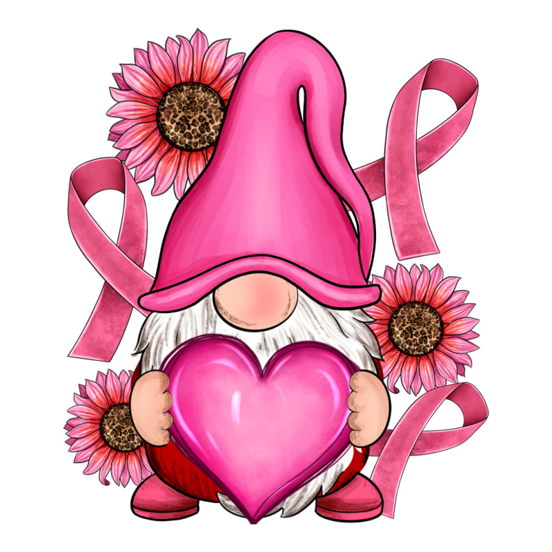 Breast Cancer Gnomes Long Sleeve Tee by RanaPortraitStore | Teevron