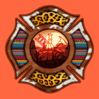 Western Firefighter Symbol Premium Hoodie | Teevron